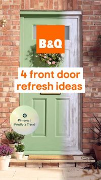 First impressions count. Discover how to create a welcoming front entrance for less with 20% off outdoor plants and 3 for 2 on Dulux and Cuprinol at B&Q