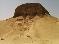 It might not be the prettiest pyramid in Egypt, but it may be the muddiest.
