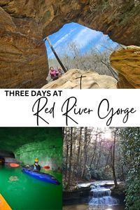 How our family spent Spring Break at the Red River Gorge in Kenucky including a condensed three day itinerary to help you plan your own vacation!