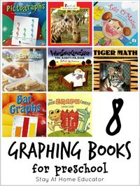 These picture books about graphing are excellent for teaching preschoolers beginning concepts!