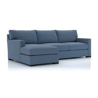 Axis II 2-Piece Sectional with Chaise + Reviews | Crate and Barrel