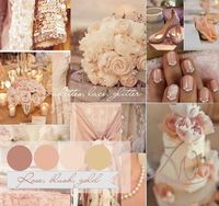 Blush and cream wedding inspiration.