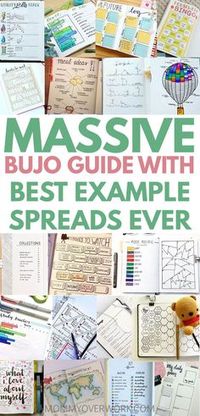 A BULLET JOURNAL is an organization system that can change your life. This ultimate guide walks you through many bujo ideas from basics like monthly logs to unique spreads like house cleaning, budgeting, and fitness. Tons of example layout pages for inspiration. You'll want to check out this jam-packed page and bookmark it for later #bujo #bujoing #bulletjournal #bulletjournallove #bulletjournaladdict #bulletjournaljunkie #bujolove #bujoinspire #bujoinspiration #bujocommunity #bujojunkies