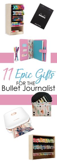 Epic Gift Guide for the Bullet Journalist in your Life