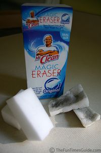 All the things Mr Clean magic erasers can do.