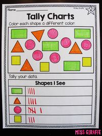 Awesome graphing worksheets and activities for first grade!
