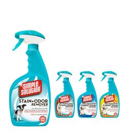 Simple Solution Branding and Packaging Design by Amanda Terese, via Behance Cleaning Spray, Odor Remover