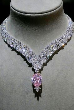 Diamond Jewelry, Diamond Jewel, Pink Diamond Jewelry, Royal Jewelry, Pink Diamond Jewelry Necklaces, Rare Diamonds, Colored Diamond Jewelry, Luxury Jewelry