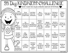 Kindness Challenge {Promoting Kindness in the Classroom} Organisation, Montessori, Motivation, Kindness Lessons, Beginning Of School