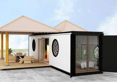 Container homes, coffee shops, stores, bars and warehouse projects, pictures and new designs by strakx Minimalism, Dekorasyon, Interieur