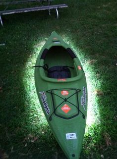 Picture of Power and Testing The lights out Kayak Lights, Kayak Fishing Rod Holder, Fishing Rod Holder, Kayak Fishing Diy, Kayak Rack