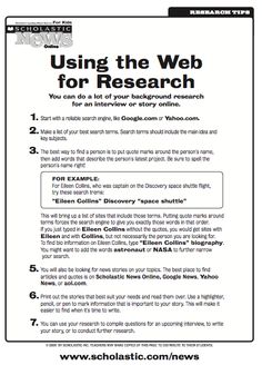 the web for research is shown in black and white