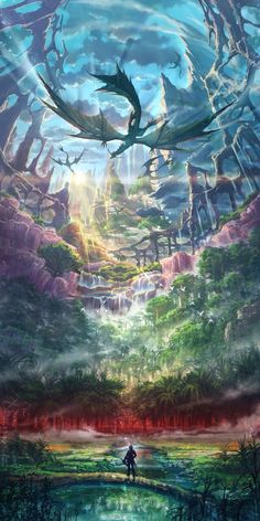 Ruin, Fantasy Background Magic Scenery, Fantasy World, Fantasy Landscape, Fantasy Places