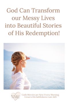 When you look back on your life, do you see a mess or do you see redemption? Join us at freshgracefortoday for Susan's new post about God's redemptive power. Discipleship