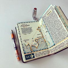 Gli incredibili diari di viaggio di un artista autodidatta, ex ingegnere aeronautico Travel Journals, Travel Journal Pages, Travel Journal, Book Journal, Travel Book, Travel Art Journal, Bullet Journal Travel