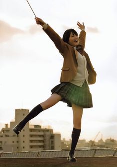 Ikuta Erika, Uniform, Action Poses