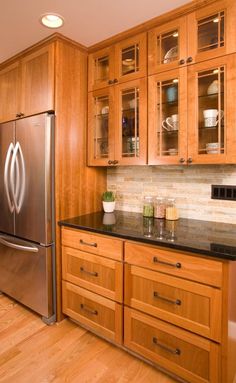 Oak Kitchen Cabinets, Kitchen Countertops, Craftsman Kitchen
