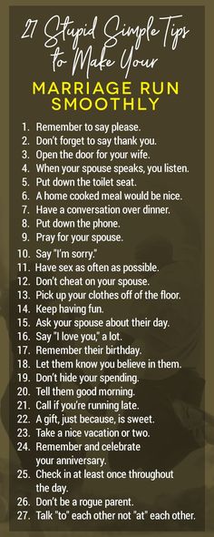 These 27 tips will help your marriage run smoother than ever!  #marriagetips #marriageadvice #marriage Marriage Quotes, Healthy Relationship Advice