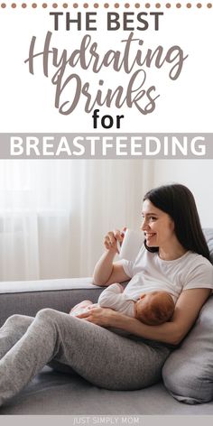 Hydration is key to a successful breastfeeding journey. We have a list of the best drinks to keep you hydrated while breastfeeding. Natural Home Remedies, Best Hydration Drink, Drinking Breastfeeding, Hydrating Drinks, Breastfeeding Essentials, Breastfeeding Problems, Breastfeeding Moms
