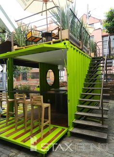 shipping container dj - Google Search Container Bar, Container Restaurant, Container Shop, Shipping Container Cafe, Container Cafe