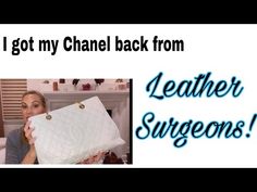 My Chanel GST is back from Leather Surgeons!! 😃 - YouTube Fragrance, Chanel Gst, Preloved