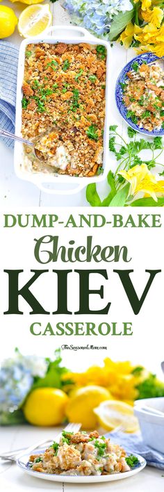 Chicken Recipes, Snacks, Casserole Recipes, Baked Chicken, Easy Casserole Recipes, Baked Chicken Kiev, Chicken Dishes, Dinner Casseroles