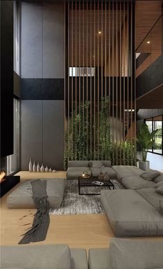 Modern Interior Design, Interior Design, Living Room Designs, Interiors, Home Interior Design, Modern Interior, Modern Asian Interior Design, Ultra Modern Homes