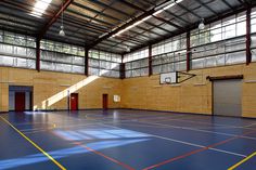 Basketball Court, Mansfield State School, Queensland Architecture, Inspiration, Basketball, Sports, Films, High School, Basketball Court, Mansfield, Towns