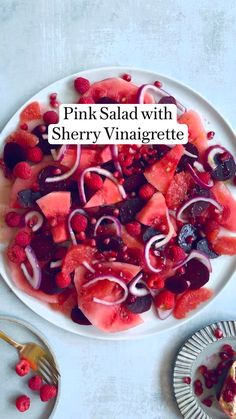 Peter Som’s Pink Salad with 
Sherry Vinaigrette