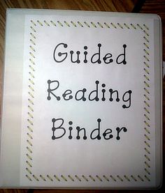 Guided Reading Ideas. Teachers, Teacher Tools, Juice Boxes, Guided Reading Binder, Reading Instruction, Reading Teacher, Reading Activities