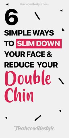 This article will show you some helpful tips on how to get rid of a double chin. Lose weight and lose that face fat to reduce your double chin. How To Slim Down, Double Chin Reduction, Double Chin Exercises, Double Chin Surgery