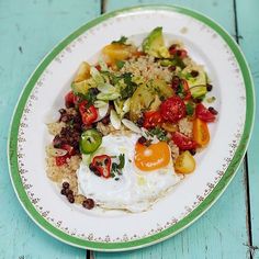 #Recipeoftheday is a lovely South American style brunch full of quinoa, eggs, tomatoes, beans and chilli - all the good stuff. Recipe up on jamieoliver.com Happy sunday guys! #jamieoliver Brunch, Sandwiches, South American, South America, Breakfast Brunch, Dinner