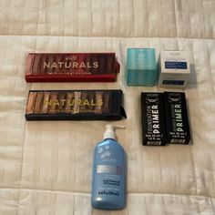 This Bundle Includes 2 Eyeshadow Palettes, 2 Face Primers (Redness Reducing & Foundation Primer) 2 Facial Moisturizer ( H2o Advance Aqua Gel W/Hyaluronic Acid & Q10 Night Cream) And 1 Foaming Gel Cleanser All Are Brand New ( The Two Eyeshadow Palette Boxes Are Torn At Opening ) Aqua, Cleanser, Face Primer, Foundation, Facial Moisturizer, Hyaluronic Acid, Hyaluronic, Gel Cleanser, Foundation Primer