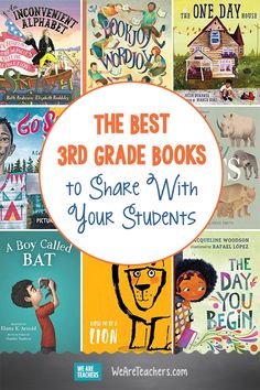 the best 3rd grade books to share with your students