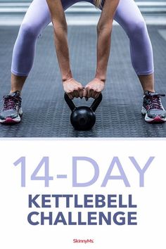Workout Challenge, Fitness Models, Gym, Workout Kettlebell, At Home Workout Plan