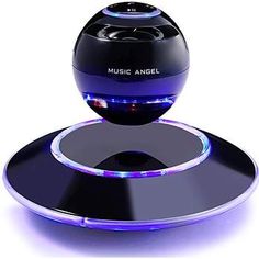 Music Angel JH-FD19 Levitating Portable Wireless Bluetooth Speakers with Microphone for iphone and ipad (Black). #Gadget #Technology #Bluetooth Wireless Speakers Bluetooth, Bluetooth Speakers Portable, Wireless Bluetooth, Bluetooth Speakers, Wireless Speakers
