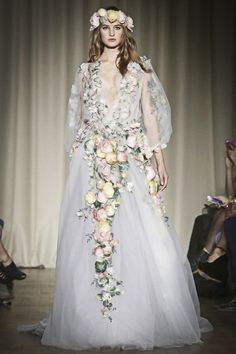Marchesa Spring-Summer 2015 LFW Gowns, Couture Gowns, Marchesa Spring