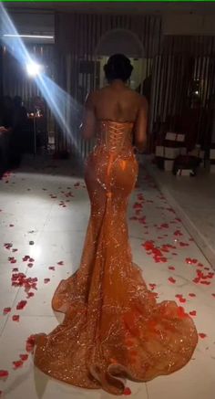 Великолепное апельсиновое аппликация русалка вечернее платье длинное выпускное платье Tulle, Prom Dresses, Prom, Bal, Robe, African Prom Dresses, African, Pretty Prom Dresses, Black Girl Prom Dresses