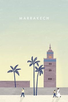 Bangkok, Morocco, Design, Resim, Kunst, Marrakesh, Fotos, Editorial Illustration, Turismo