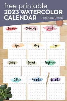 Diy, Organisation, Free Printable Calendar Monthly, Monthly Calendar Printable, Free Printable Monthly Planner, Free Printable Calendar Templates, Calendar Pages, Calendar Printables