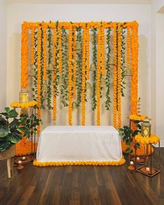 Home, Diwali Decorations At Home, Ceremony Decorations, Stage Decorations, Decoration For Ganpati, Mandap Decor, Home Wedding Decorations, Haldi Decoration Ideas