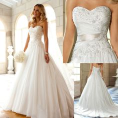 This is so beautiful. Casamento, Boda, Mariage, Bridal, Sweetheart Wedding Dress