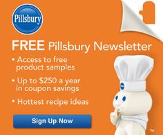 Pillsbury Coupons and FREE Sample Offers! Pillsbury, Pillsbury Recipes, Free Food Samples, Sample Recipe, Free Food
