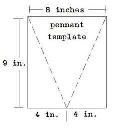 the diagram shows how to make a square with three sides and four lines on each side