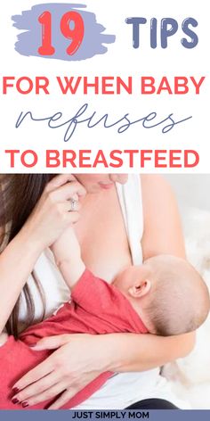 If your baby refuses to breastfeed, these tips will help get them back on track. A nursing strike won't last forever, but it may take some hard work. Newborn Care, Baby Baby, Baby Care Tips, Newborn Baby Tips