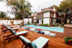 Pool and deck @Cabanas Tulum Luxury Beach, Dreams Tulum Resort, Resort
