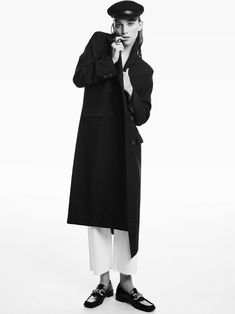 ZARA - #zaraeditorial - STORIES - THE CLEAN CUT Casual Street Style, Fashion 2020, Long Coat, Outfit Of The Day, Minimalist Fashion
