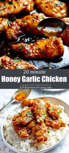 Honey Garlic Chicken, Honey Chicken Recipe, Honey Soy Chicken, Honey Chicken, Garlic Chicken, Garlic Chicken Recipes, Chicken Sauce Recipes, Honey Garlic Sauce