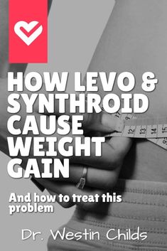Did you know that levothyroxine and Synthroid can both lead to weight gain? Yes, it's true and the reason this occurs is due to HOW some bodies process T4 thyroid medications. Some people convert levothyroxine and Synthroid into the inactive thyroid hormone which leads to WEIGHT GAIN. Learn how to lose weight if you have thyroid problems and what you can do to stop this from happening in you. You CAN lose weight but it may require using a different thyroid medication and thyroid treatment plan.