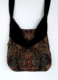 Patchwork, Gypsy Bag, Fringe Purse, Boho Bags, Boho Purses, Bohemian Style Handbags, Fringe Handbags